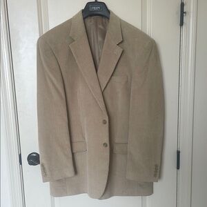 Chaps Men’s Tan Corduroy Blazer